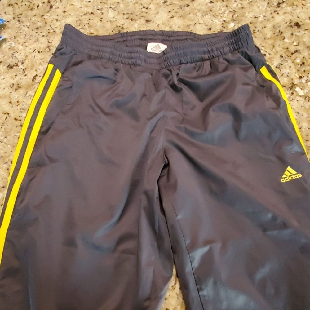 Grey Adidas joggers